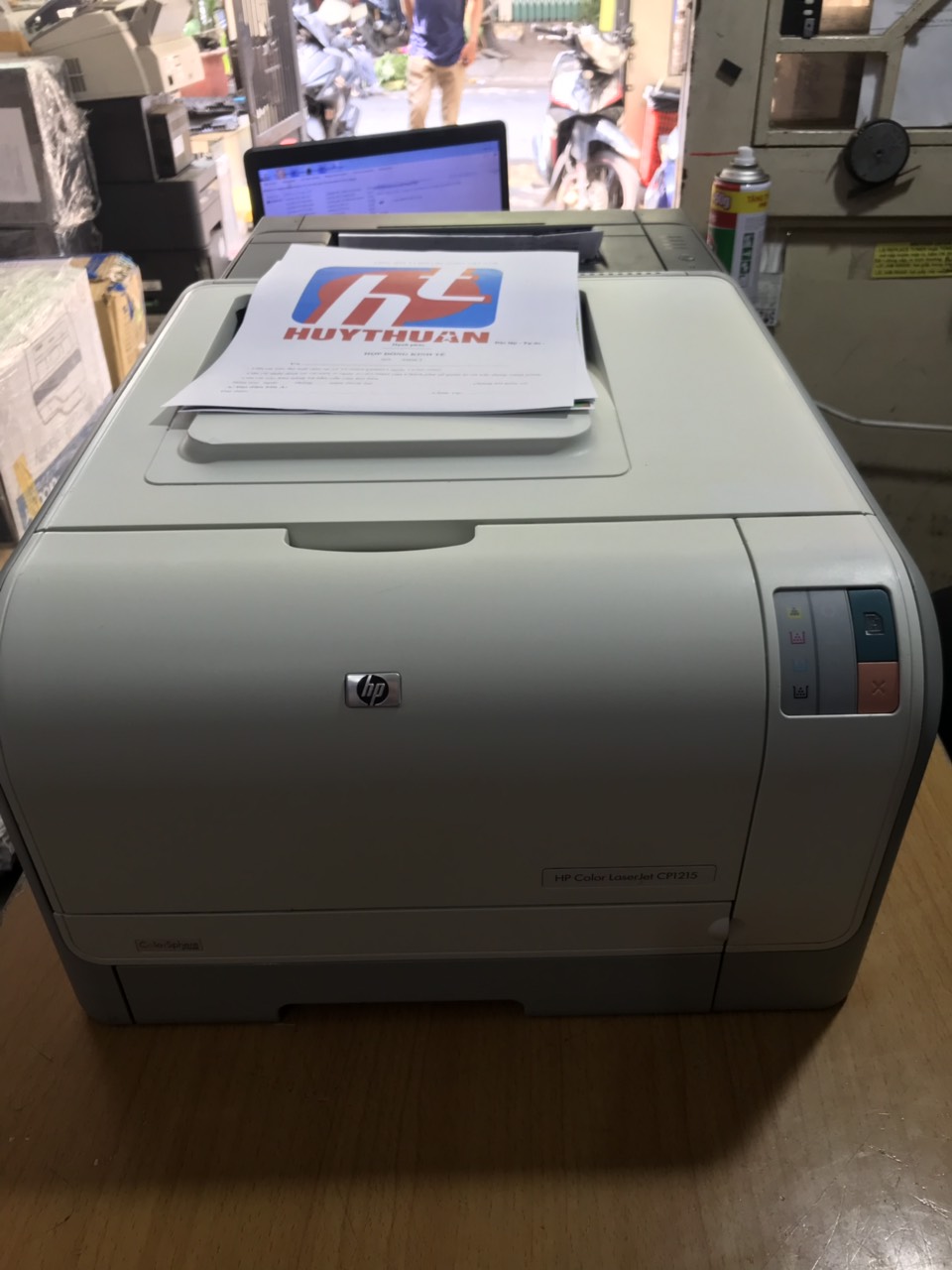 Máy in cũ HP Color LaserJet CP1215 Printer (CC376A)
