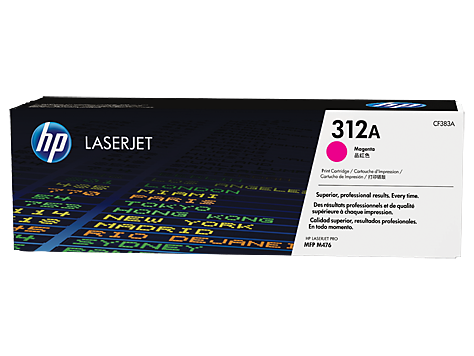 Mực in Laser màu đỏ HP 312A Magenta Original LaserJet Toner Cartridge (CF383A)