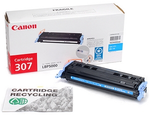 Mực in Canon 307 Cyan Toner Cartridge