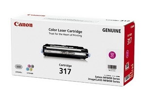 Mực in Mực hồng Laser màu Canon Cartridge-317M